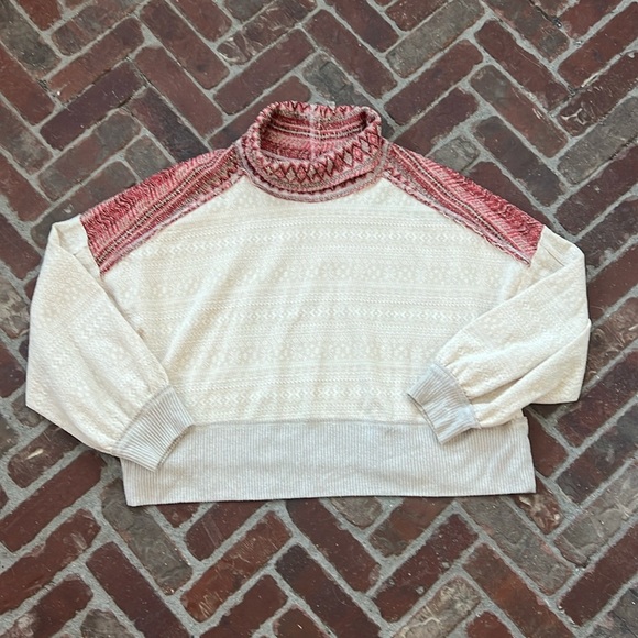 We The Free At The Lodge Cowl Neck Oversized Sweater - Picture 3 of 5